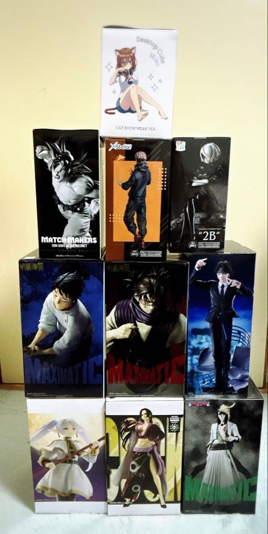 最新人気フィギュア】10種セット 呪術廻戦 ワンピース BLEACH等 - メルカリ
