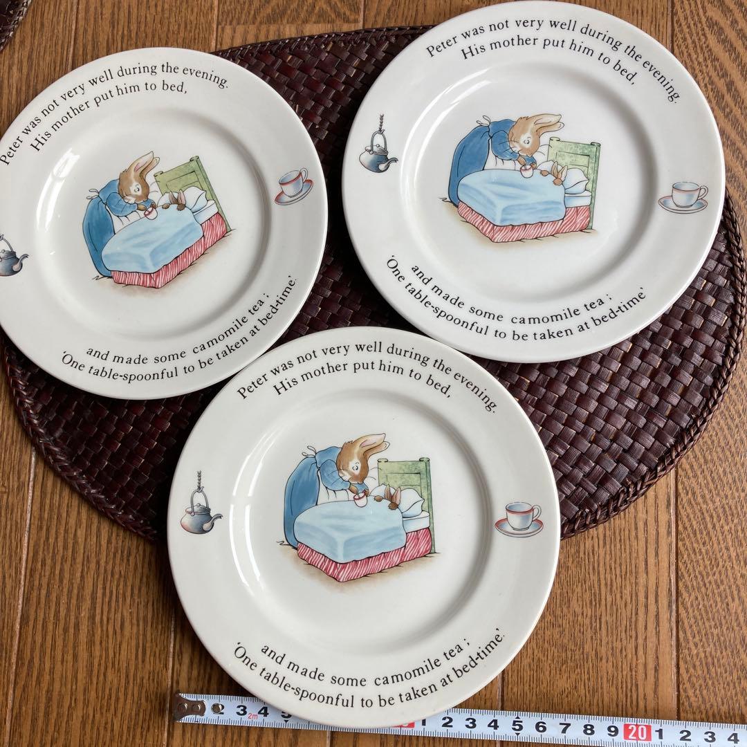 値下げ！ウェッジウッド ピーターラビット旧刻印 12点まとめ売り