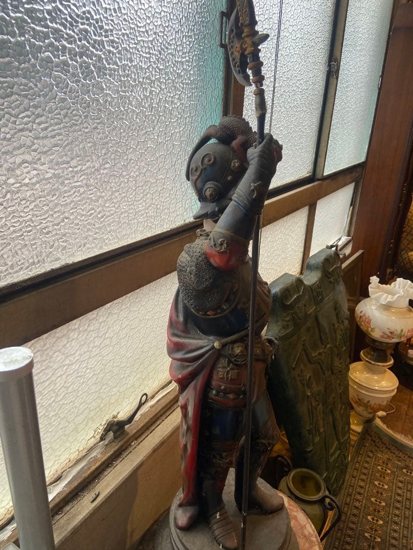 英国の兵士置物