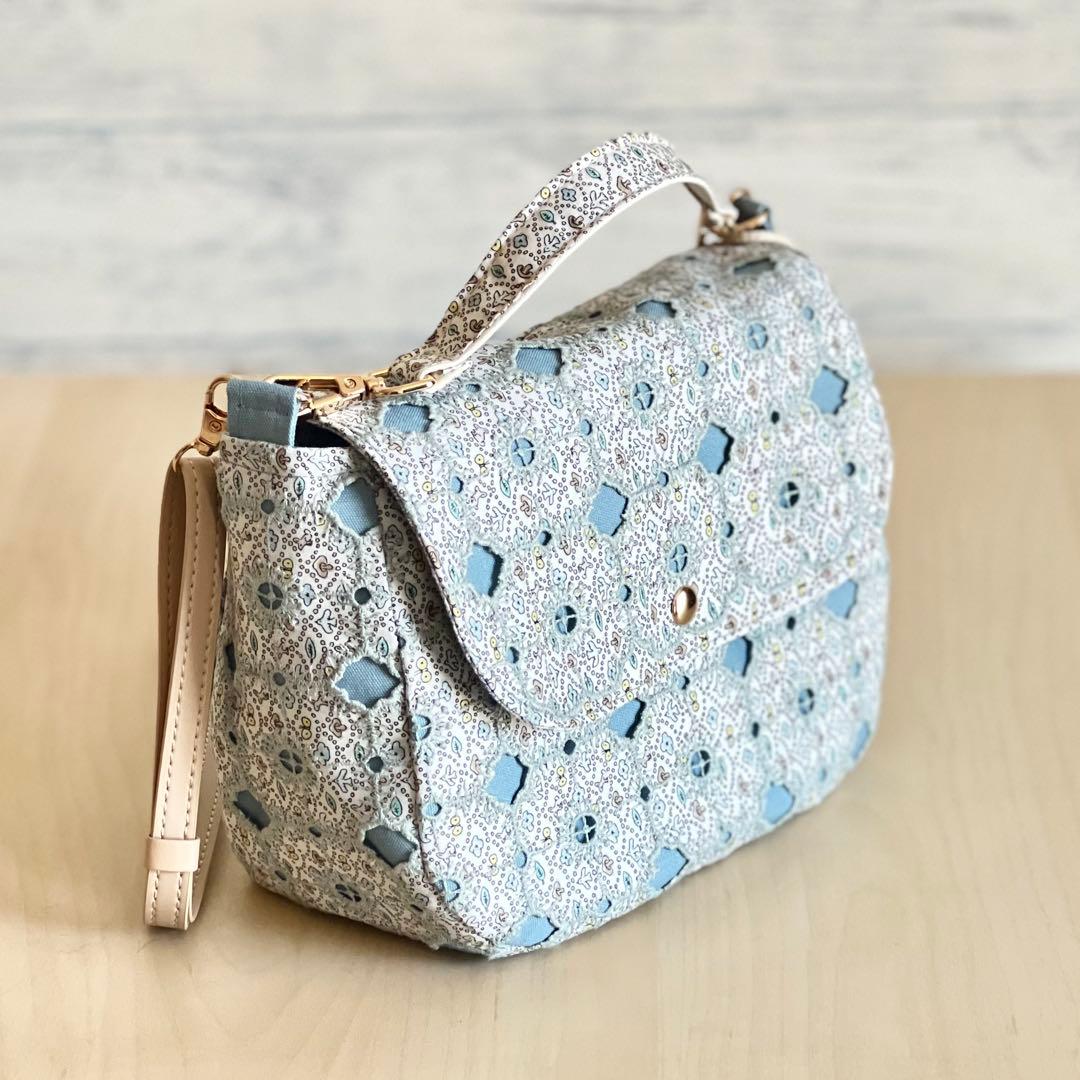 ⭐︎ミナペルホネン コロンとしたショルダーバッグMB602-092