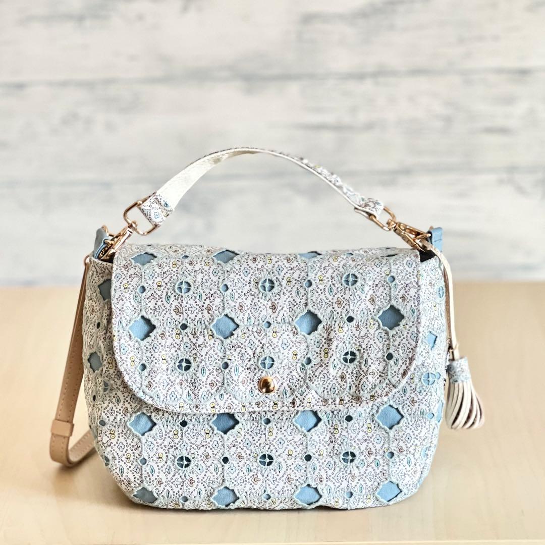 ⭐︎ミナペルホネン コロンとしたショルダーバッグMB602-092