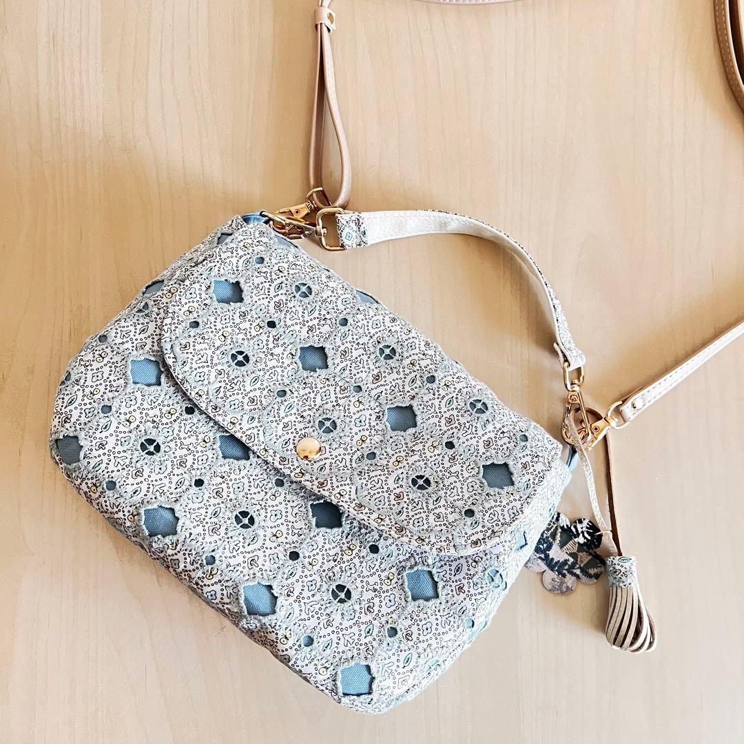 ⭐︎ミナペルホネン コロンとしたショルダーバッグMB602-092