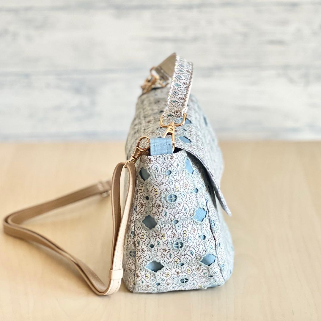 ⭐︎ミナペルホネン コロンとしたショルダーバッグMB602-092