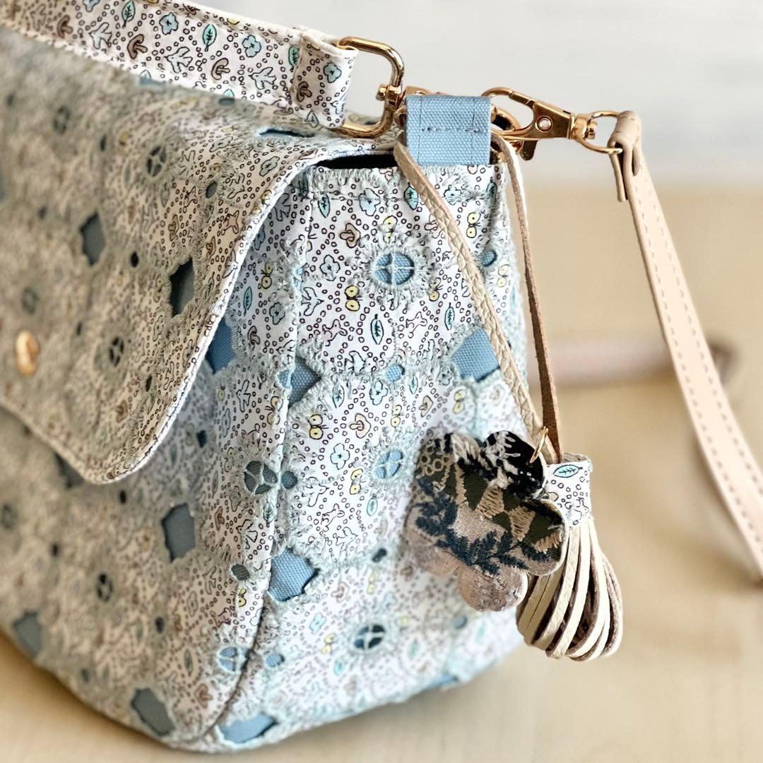 ⭐︎ミナペルホネン コロンとしたショルダーバッグMB602-092