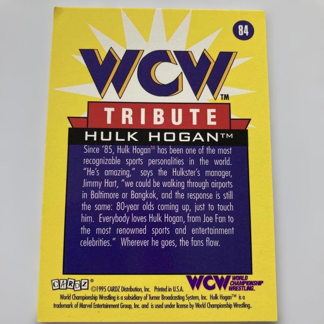 WCW ハルク・ホーガン トレーディングカード - メルカリ
