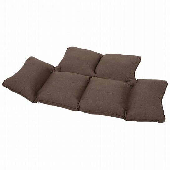 カウチソファー（ブラウン）　アネーロBR