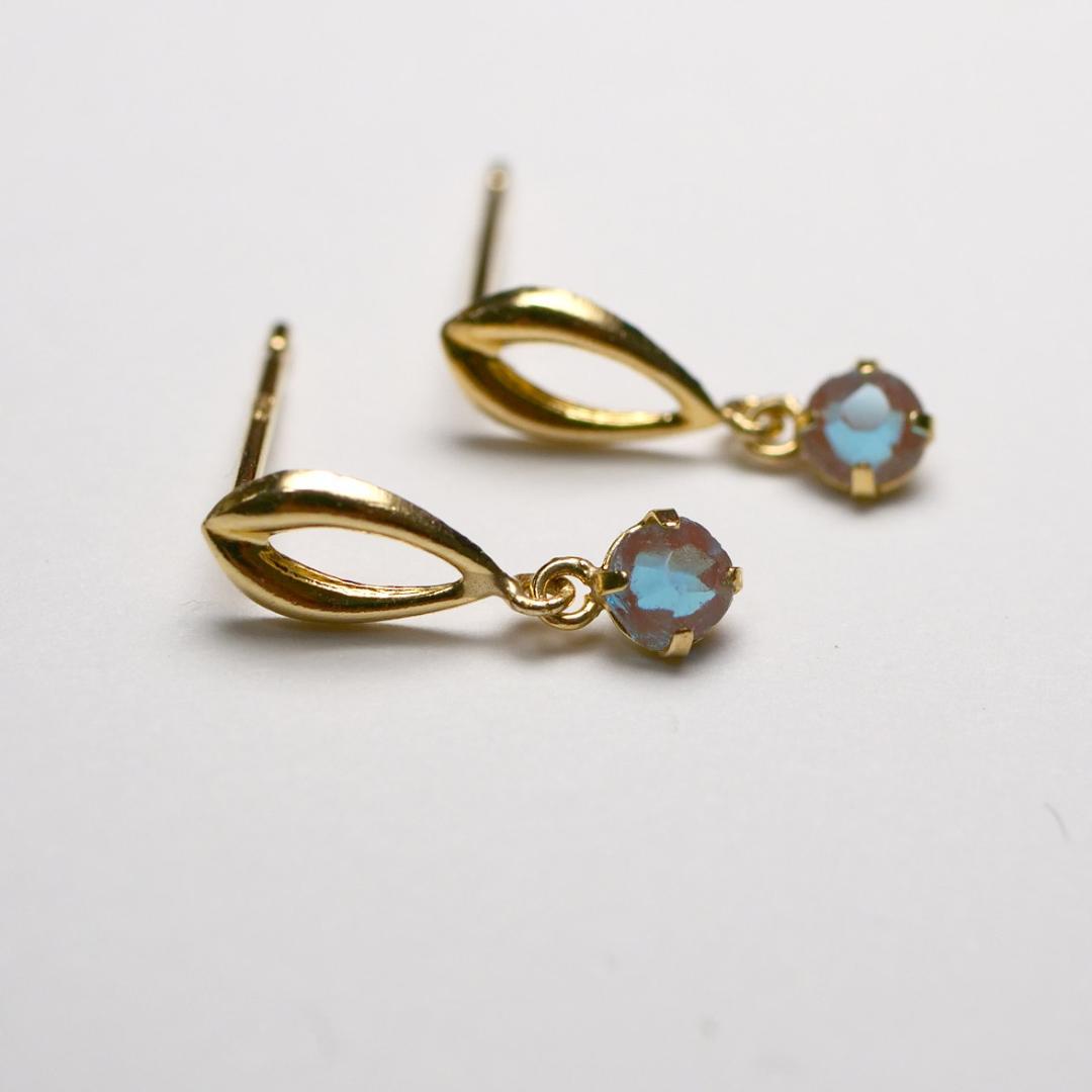 アンティークサフィレット　K10ピアス