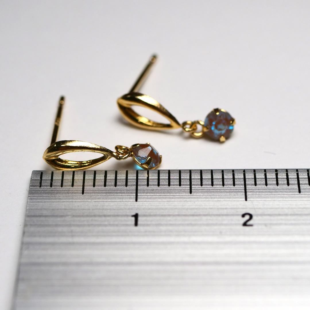 アンティークサフィレット　K10ピアス