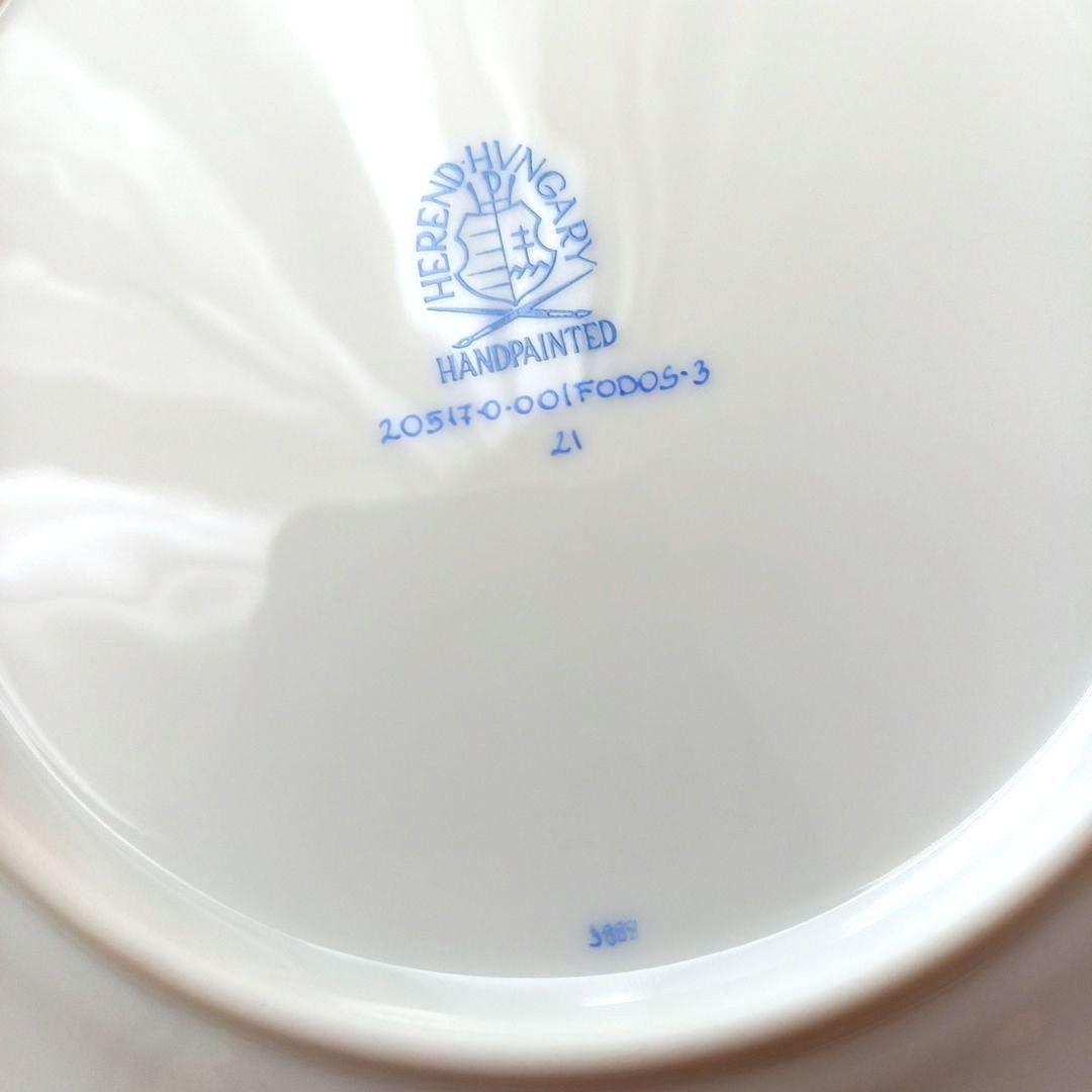 フォランドオリエント　オリエンタルガーデン　デザートプレート　ヘレンド