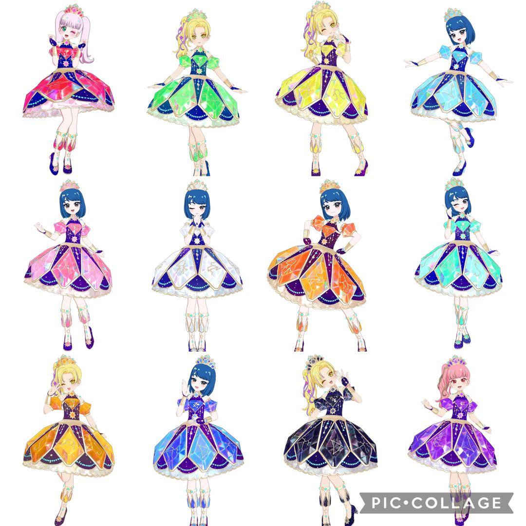 アイプリバース 星座シリーズ フルコーデ クリスタルバースの星座コーデ一覧 #アイプリ #アイプリ色違いコーデ集
