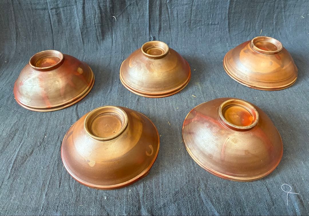 天保備前五客　摺鉢型片口　小鉢　向付　江戸時代後期