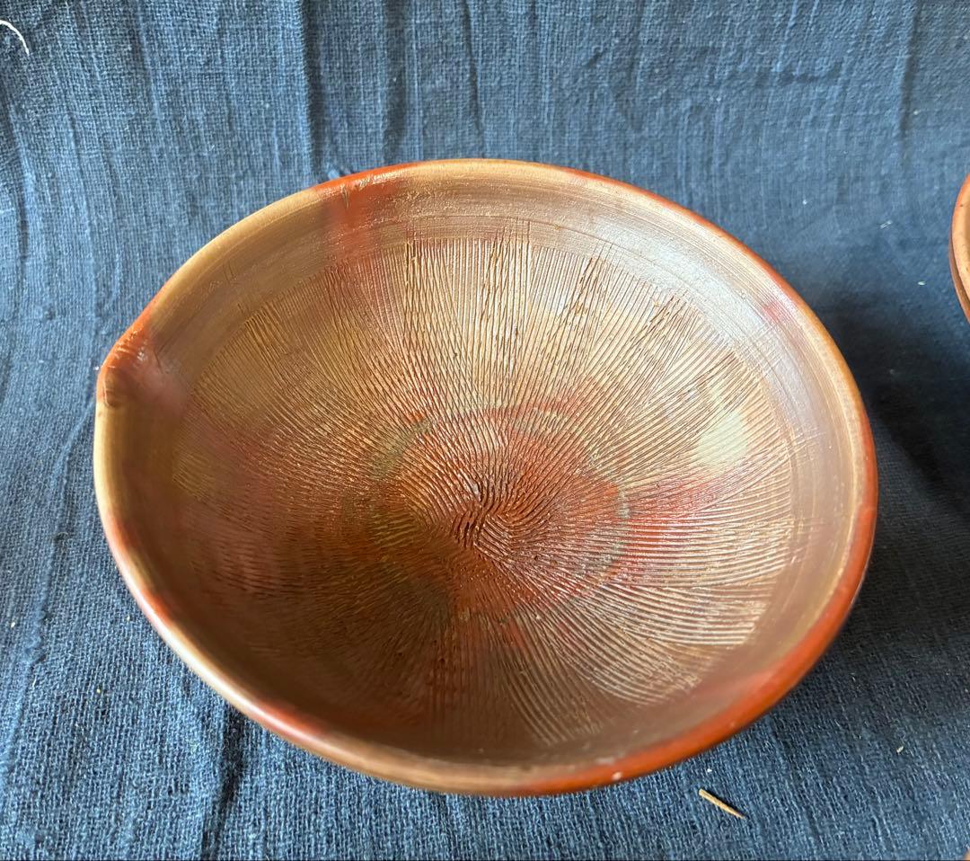 天保備前五客　摺鉢型片口　小鉢　向付　江戸時代後期