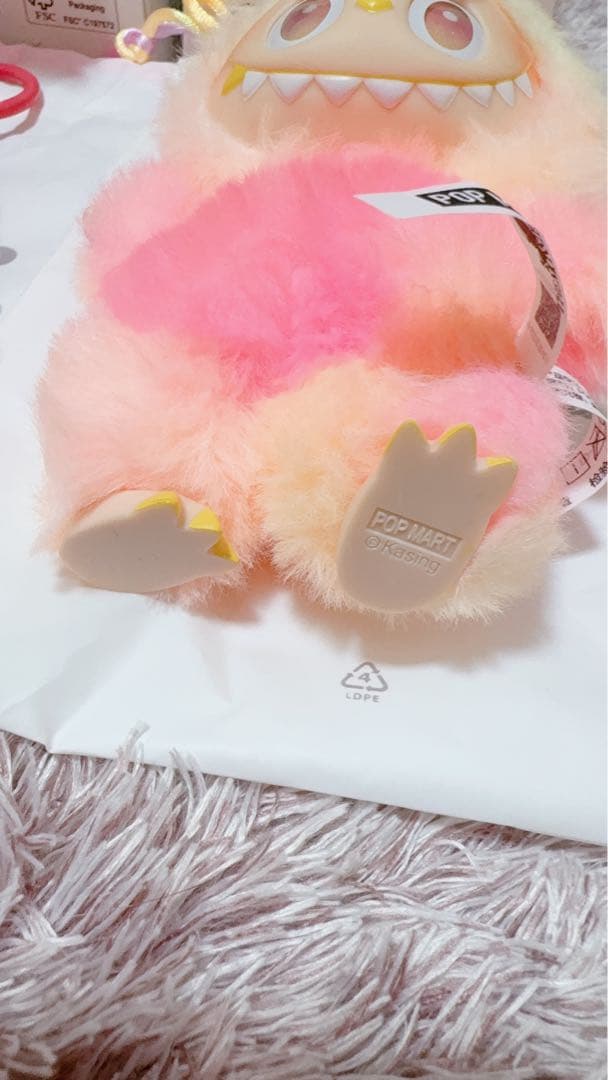 ラブブPOP MART ビッグモンスター ぬいぐるみ4体セット