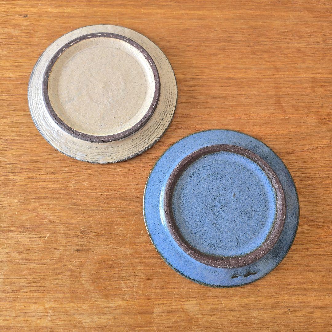 小澤基晴 すみれ 粉引 5寸皿 2枚セット 中古美品 - メルカリ
