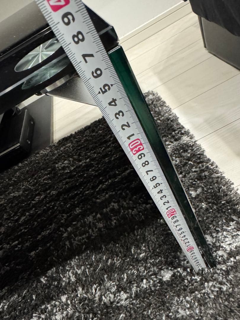 【期間限定価格！！】ローテーブル デスク ガラス ブラック【廃盤】