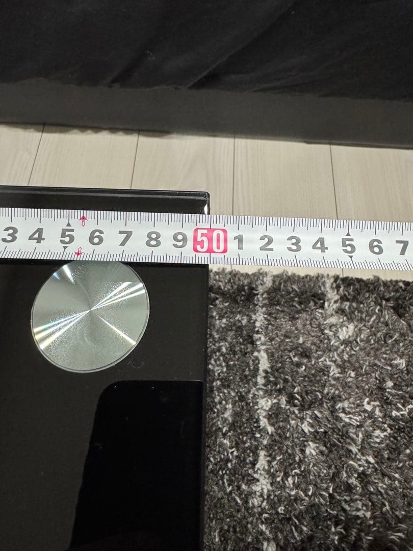 【期間限定価格！！】ローテーブル デスク ガラス ブラック【廃盤】