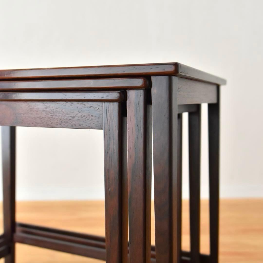 Bruksbo ノルウェー　ローズウッド　ネストテーブル