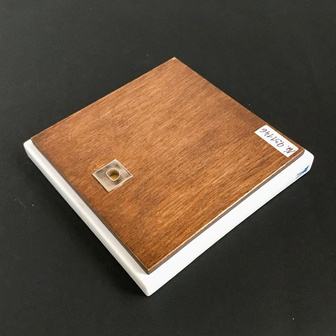 マイセン 「卓上の花束」H・ブレチュナイダー 陶板画 14.5センチ