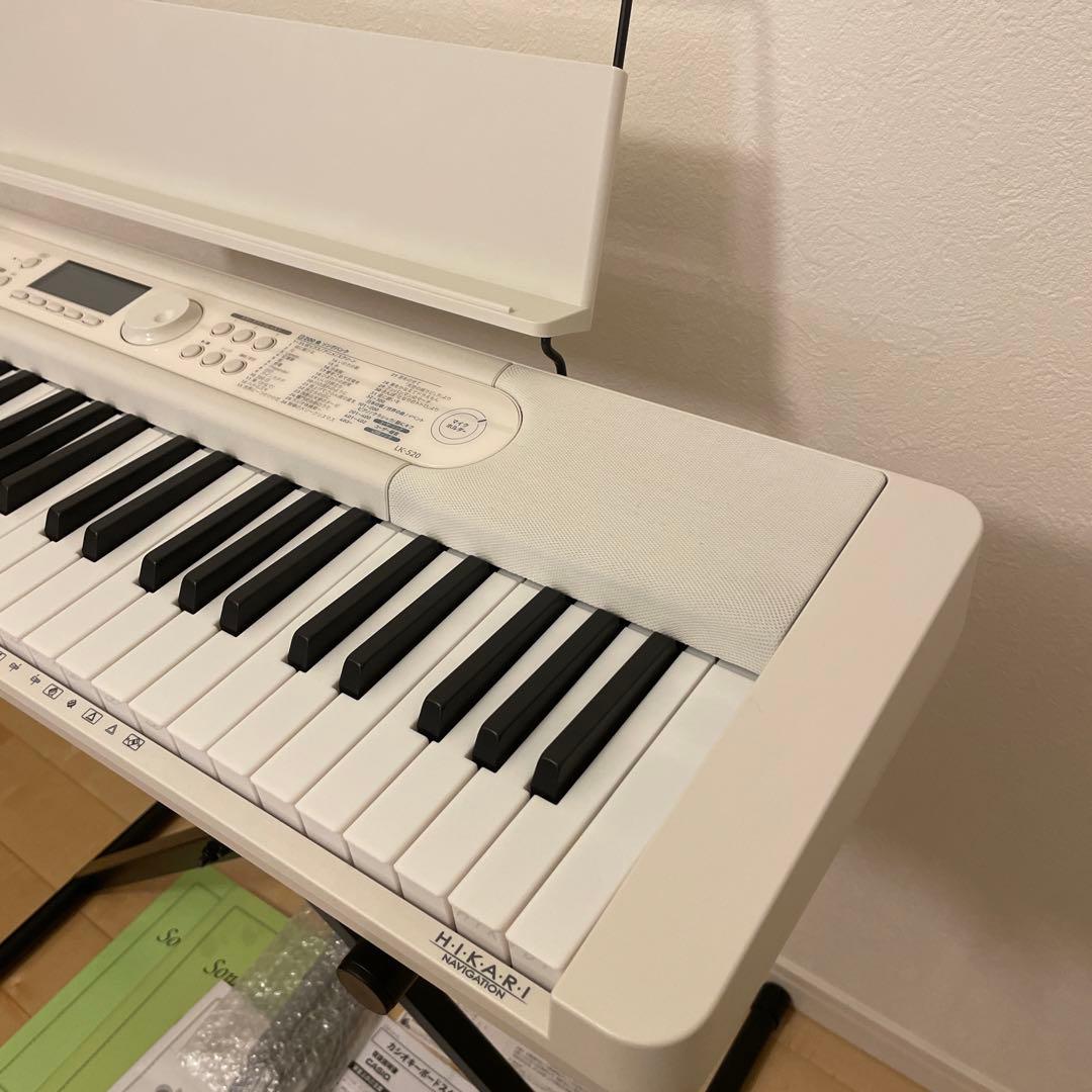 美品】CASIO LK-520 電子キーボード - メルカリ