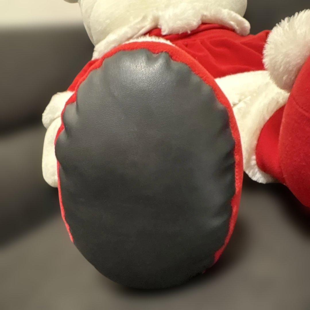 激レア サンタ クリスマス キティ 巨大ぬいぐるみ 花飾り 起床 1998年