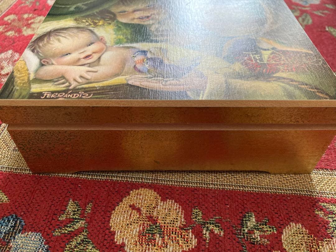 レア☆高級リュージュオルゴール アンリ人形 ホアン フェランディス 6体