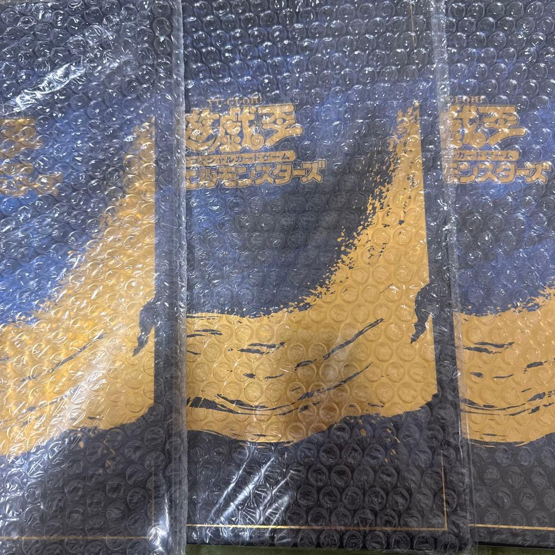 3セット 郵便局限定 遊戯王 青眼の白龍 浮世絵風 25周年記念 ブルー