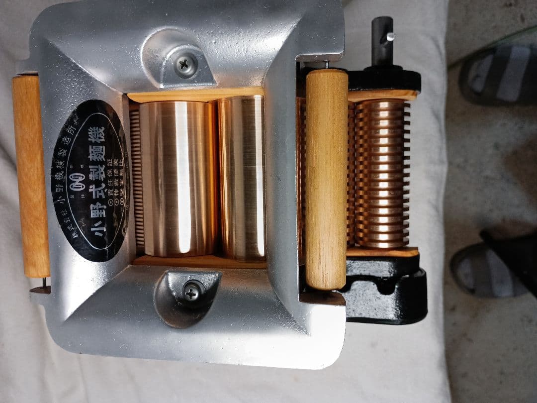 ※※超希少小野式製麺機1.3mm+2.7mmw※※