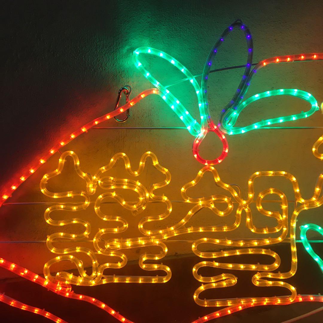 謹賀新年 ライト お正月オーナメント 電飾 飾り