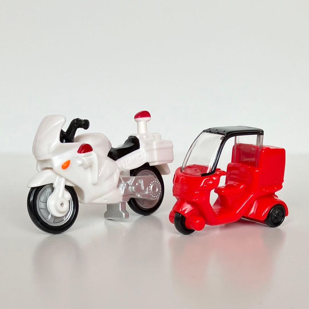 TOMICA ハッピーセット マックデリバリーバイク 白バイ マクドナルド
