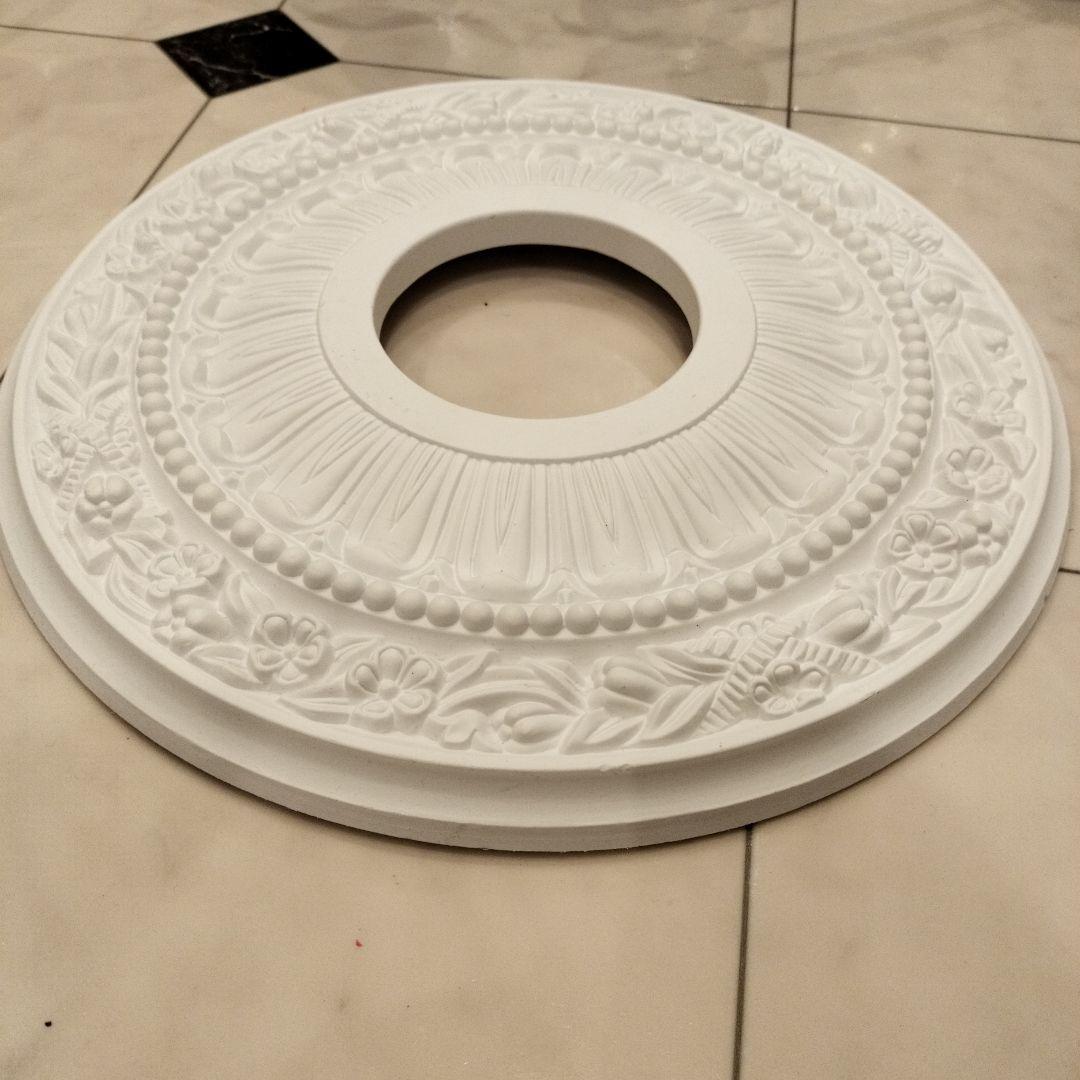 FrancFrancフランフラン シャンデリア 2個セット+シーリングメダリオン