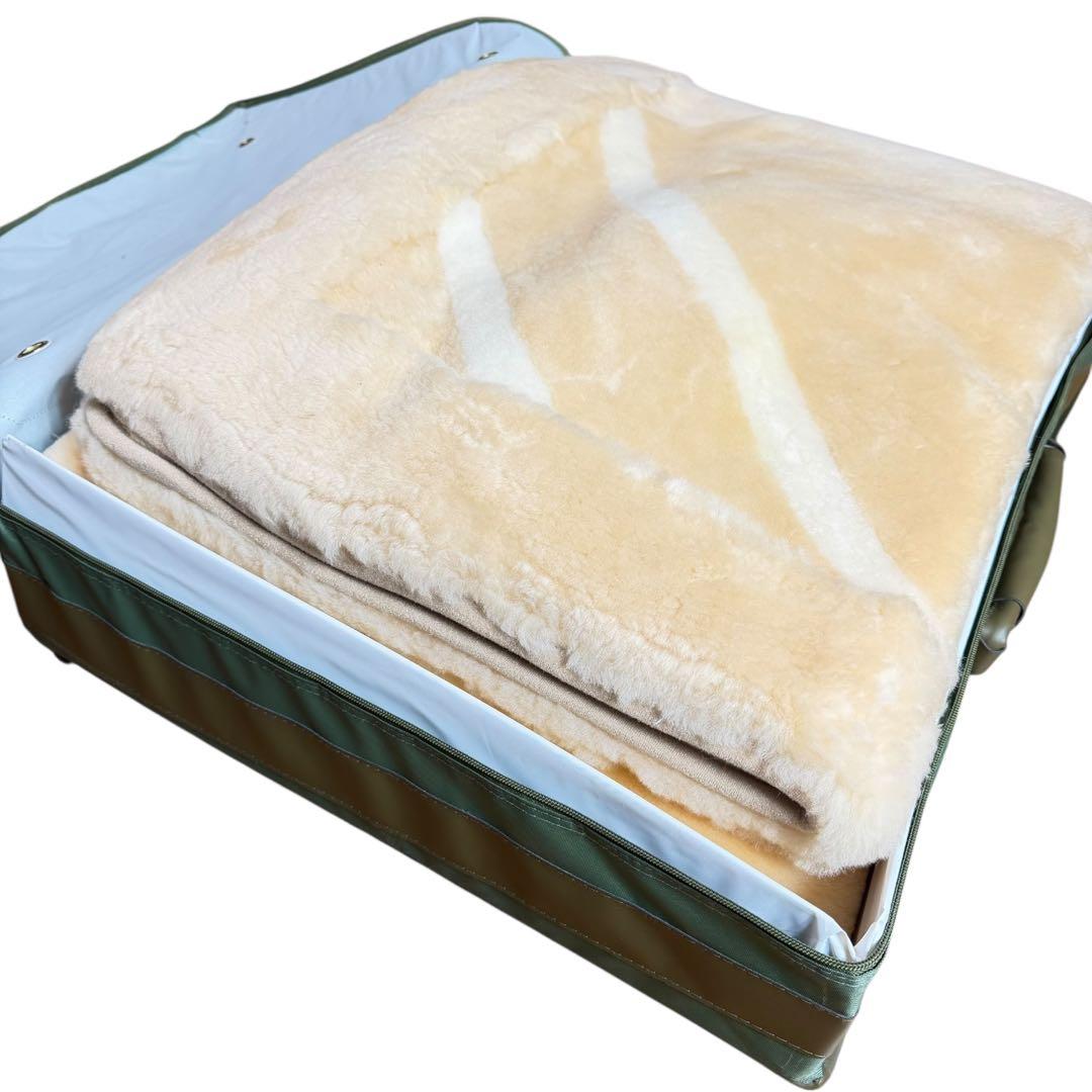 ExcelHuman ムートンシーツ100×200cm 羊毛皮100% 高級寝具 - メルカリ