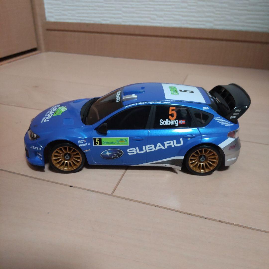 京商ミニッツAWDインプレッサ2008ボディ付き美品