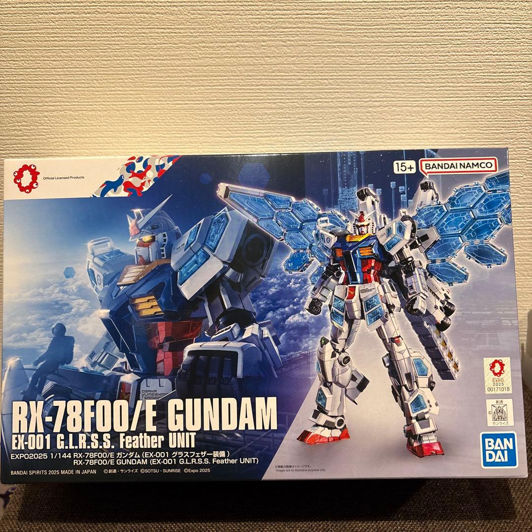 大阪万博 EXPO2025 RX-78F00/Eガンダム 【グラスフェザー装備】 - メルカリ