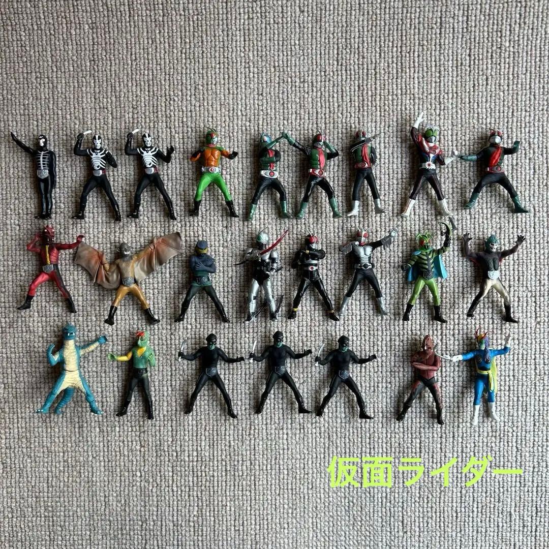 HG仮面ライダー 1号 2号 ショッカー 怪人 戦闘員 24体セット - メルカリ