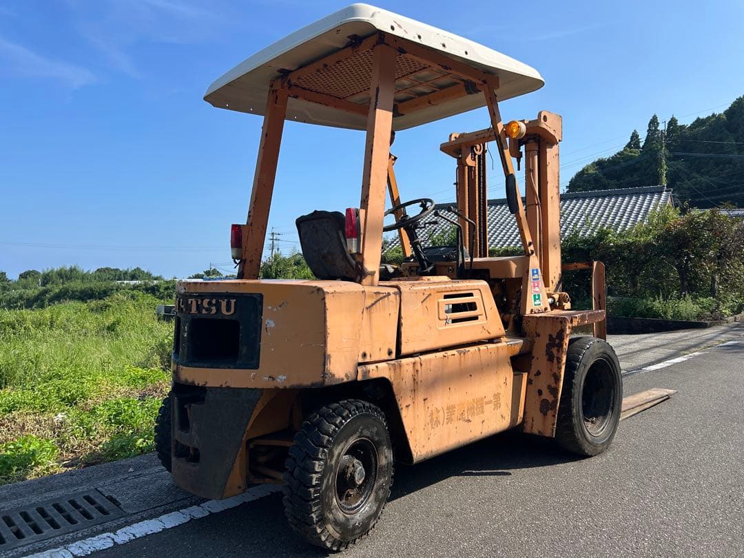 宮崎　KOMATSU フォークリフト AT 2t ディーゼル　リフト　動画あり