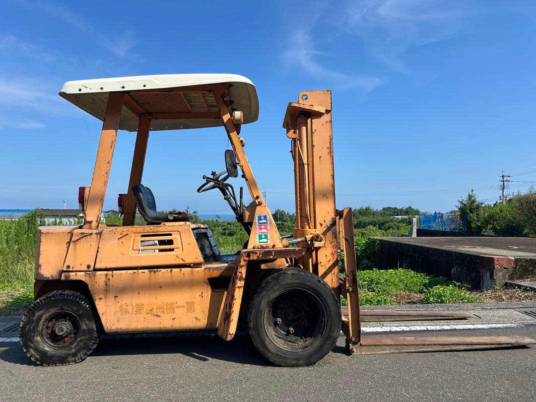 宮崎　KOMATSU フォークリフト AT 2t ディーゼル　リフト　動画あり
