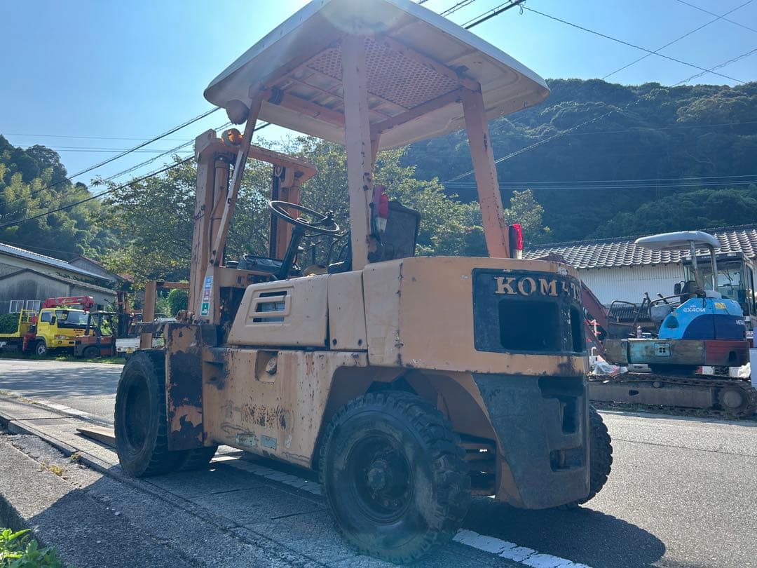 宮崎　KOMATSU フォークリフト AT 2t ディーゼル　リフト　動画あり