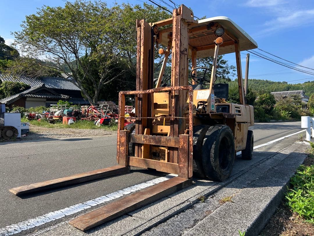 宮崎　KOMATSU フォークリフト AT 2t ディーゼル　リフト　動画あり