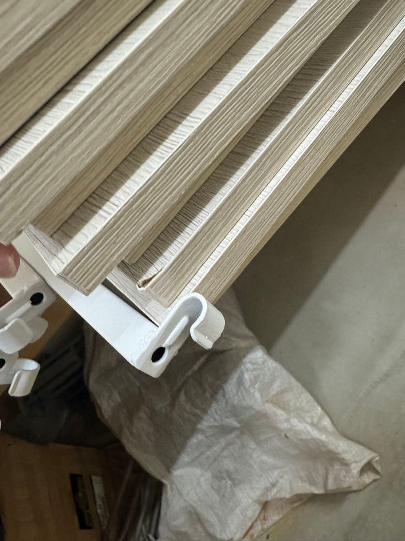 ニトリ　Nポルダ専用　追加棚板(幅80cm用 ホワイトウォッシュ)