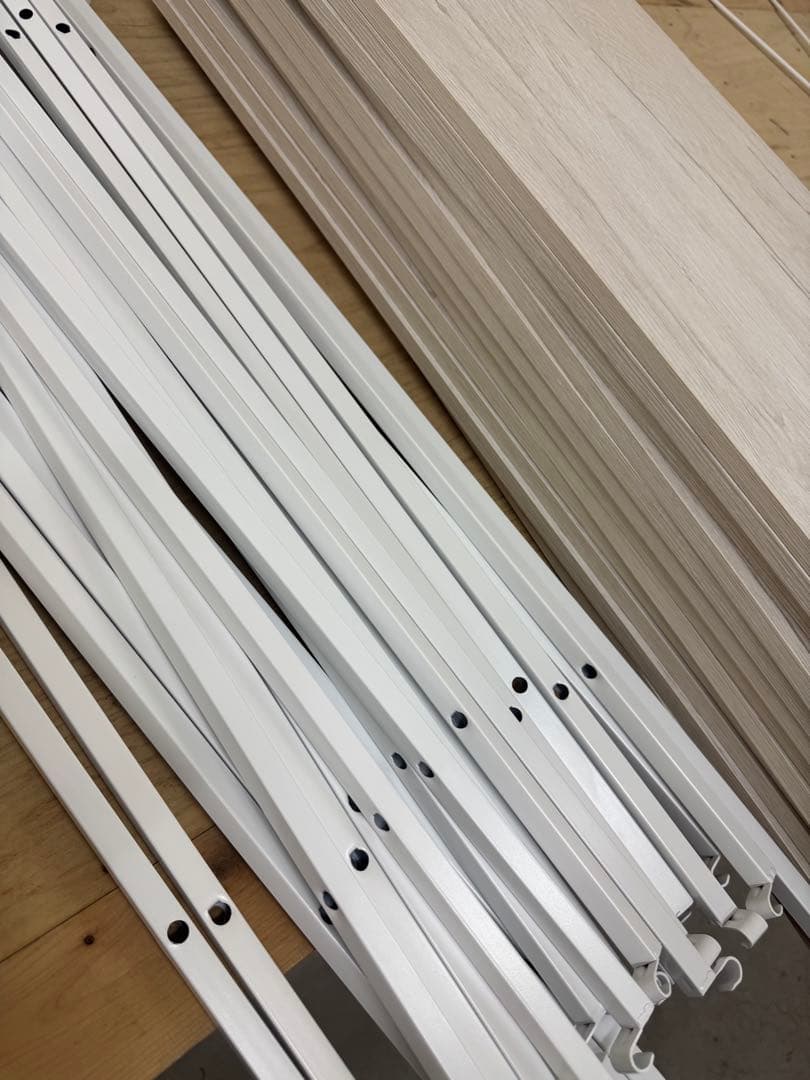 ニトリ　Nポルダ専用　追加棚板(幅80cm用 ホワイトウォッシュ)