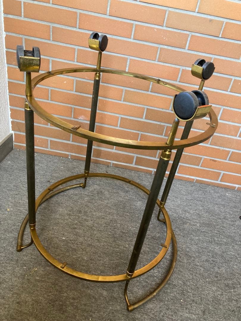 キッチンワゴン　ガーデニング雑貨アンティーク　フラワースタンド　ジャンクガーデン