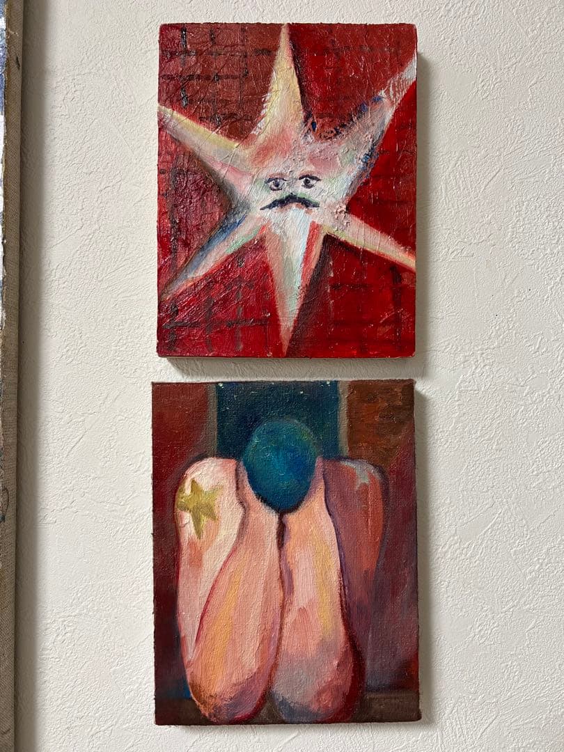 【F0号】星おじさん 原画 絵画