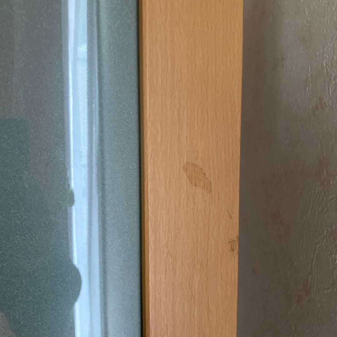 木製ガラス扉本棚 高さ約180cm