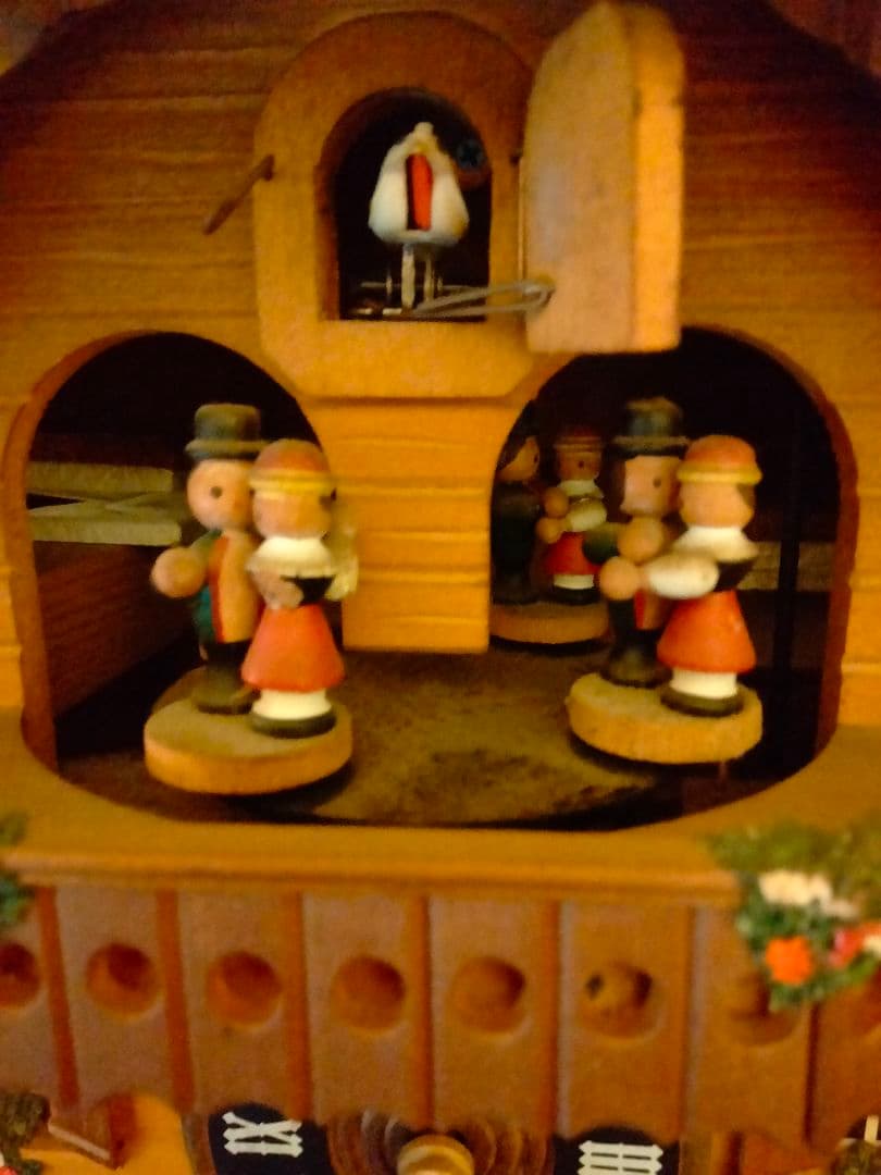 スイス製❥木製手作りククー時計 ❥直接手渡し限定