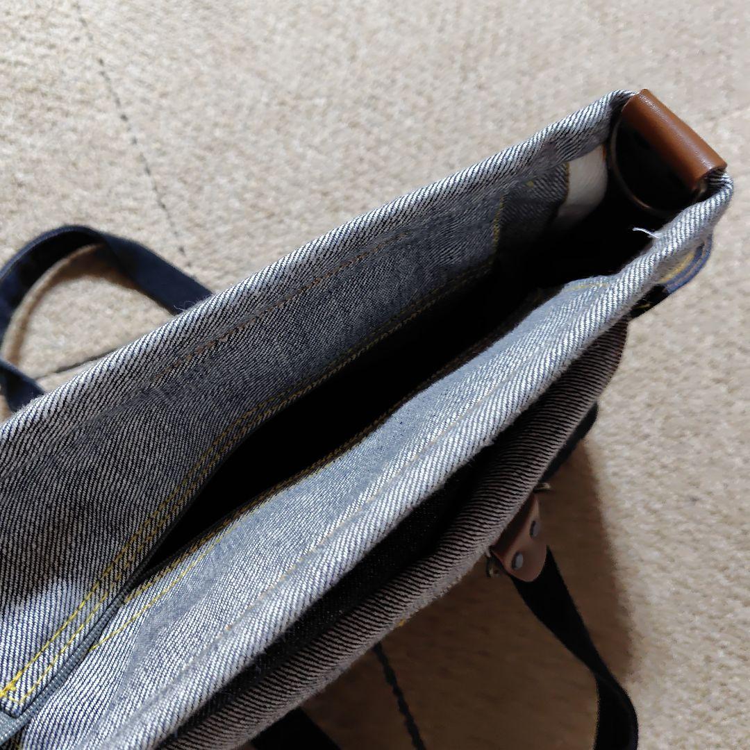 値下げ★ 3wayバッグ 岡山デニム 猫 茶トラ