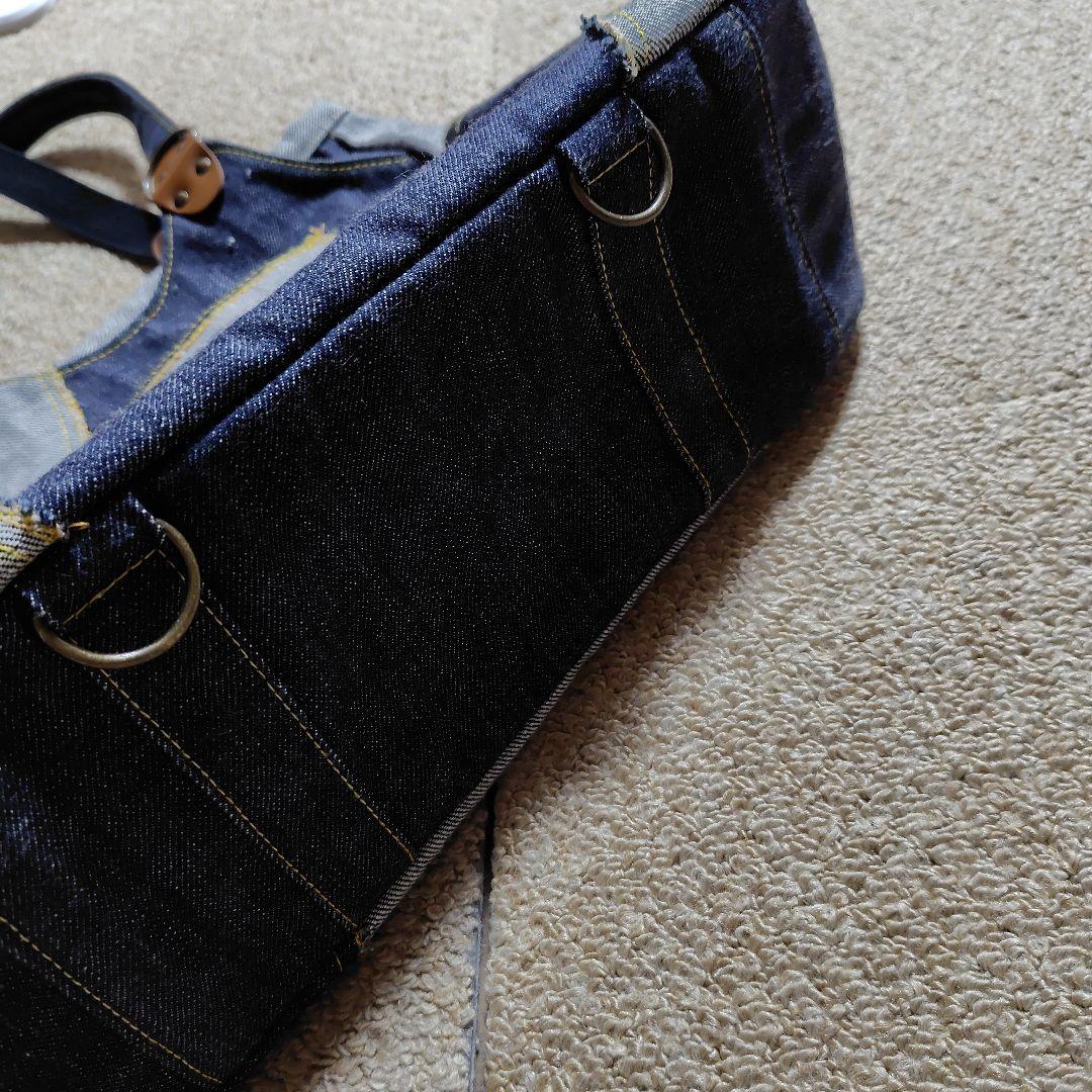 値下げ★ 3wayバッグ 岡山デニム 猫 茶トラ