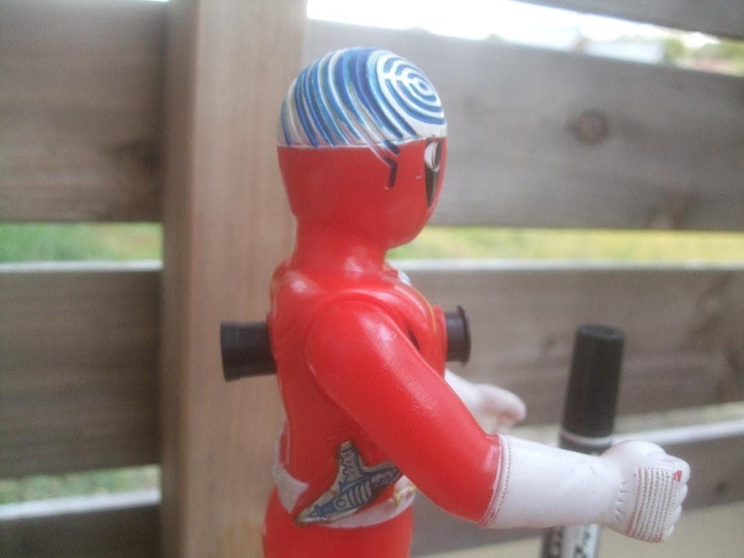 希少★ 当時物★カゲスター★スコープ付★旧バンダイ★ソフビ