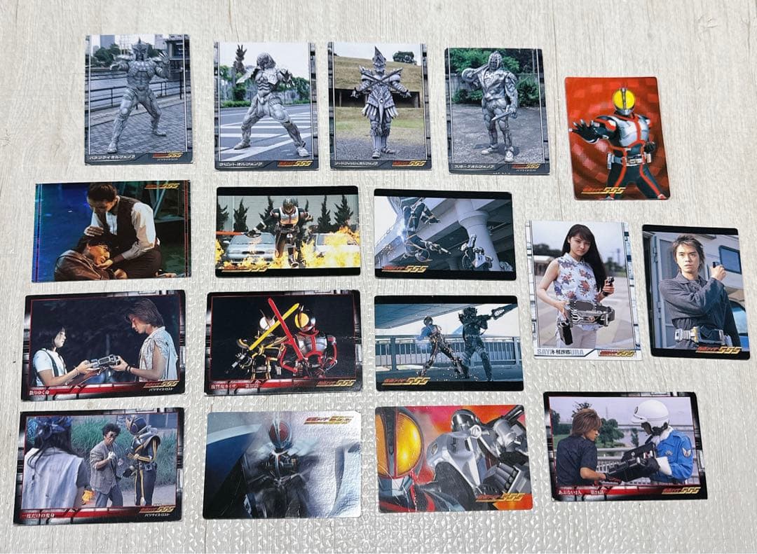 【処分予定】仮面ライダー555 カード　トレカ　まとめ売り　平成レトロ