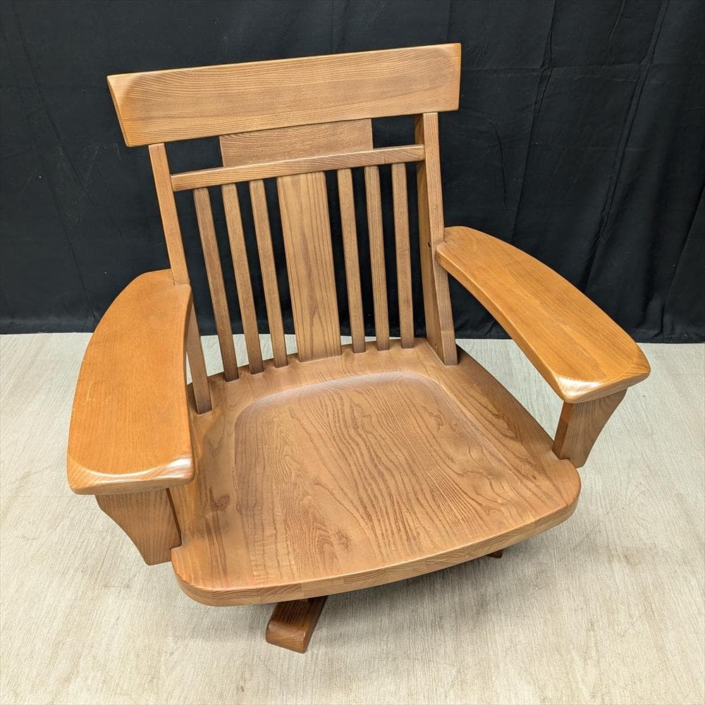 イーストウッド　回転式　アームチェア　一人掛け　シングルソファ　1P　チェア　B