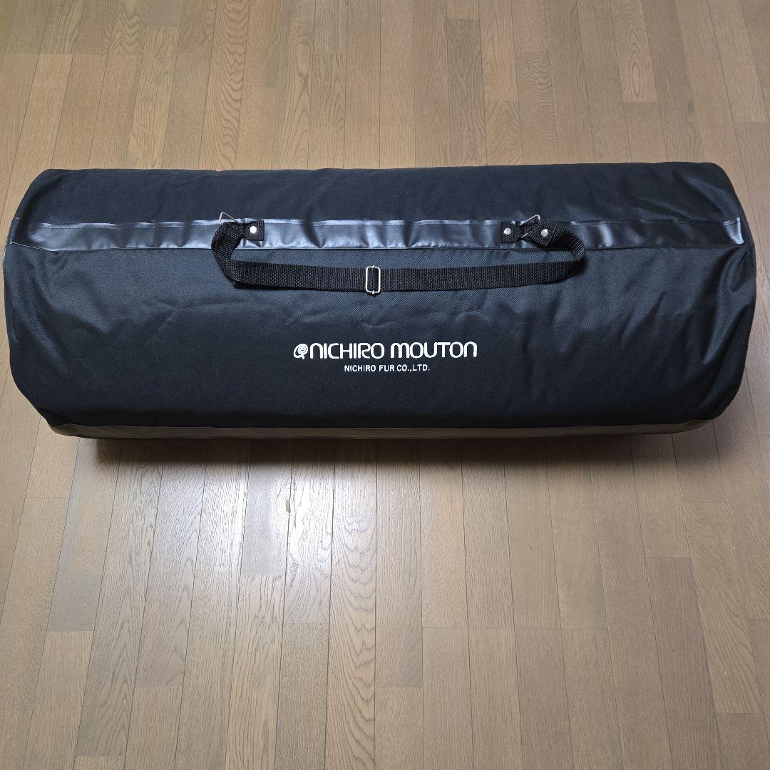 昭和西川NICHIRO ムートンシーツ シングル巻毛35㎜　クリーニング済み